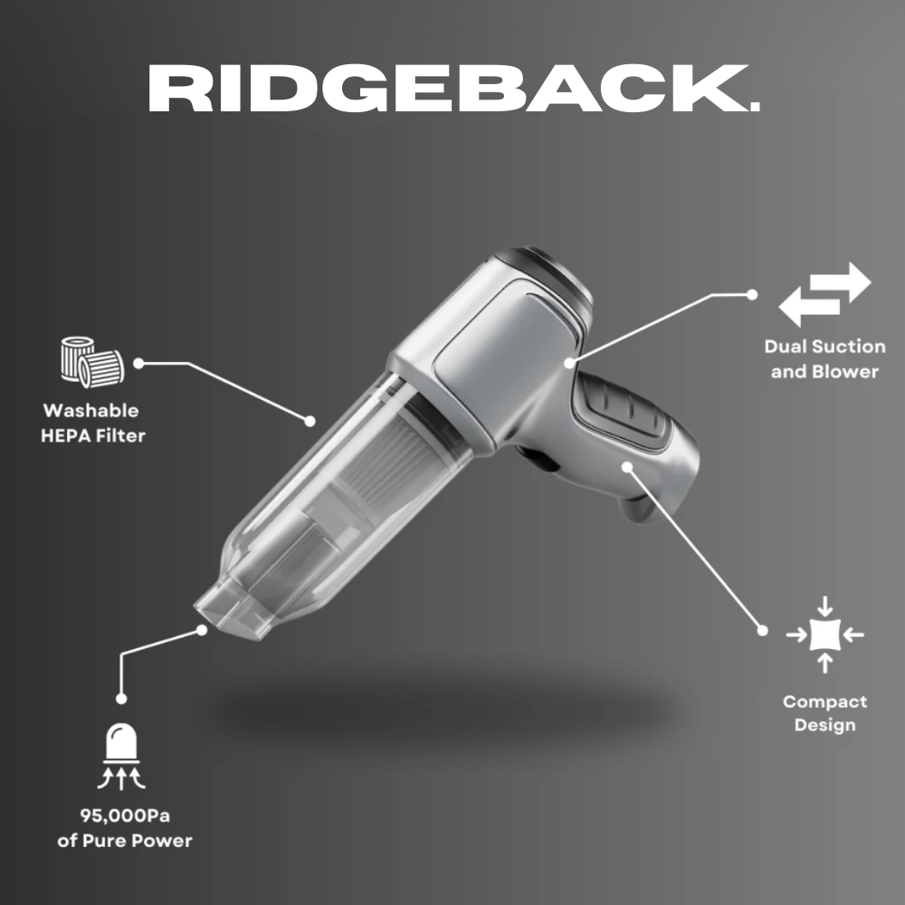 Ridgeback Car Vacuum & Blower 12V Pro