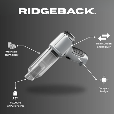 Ridgeback Car Vacuum & Blower 12V Pro