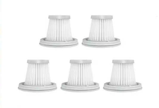 5x Replacement HEPA Filters (Car Vacuum)